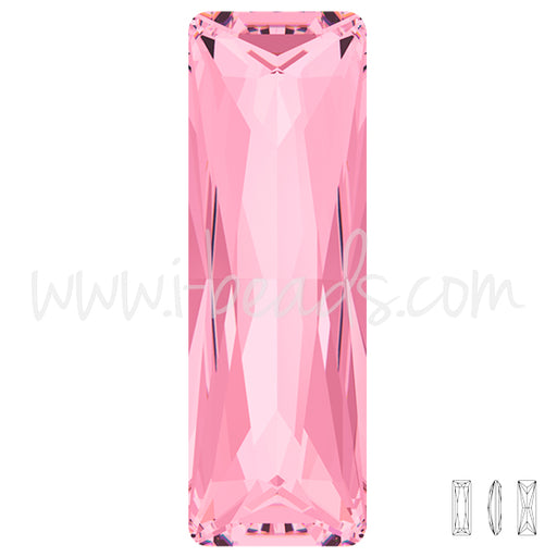 Buy Swarovski 4547 princess baguette fancy stone light rose 24x8mm (1)