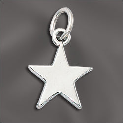 Sterling silver charm star 12mm (1)