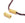 Beads Retail sales Bead Tube column Brass golden high quality plated 17x7mm - hole : 4mm (1)