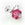Beads wholesaler Bead stud earring flower setting metal silver plated (2)