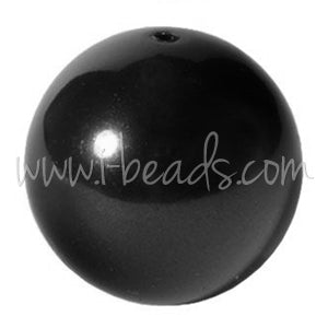 5810 Swarovski crystal black pearl 10mm (10)