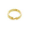 Split ring gold plated 24k - 5mm (10)
