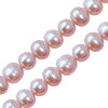 Buy Freshwater pearls potato round natural pink 6mm (1)