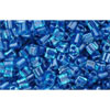 Buy cc932 - Toho triangle beads 3mm aqua/capri lined (10g)