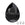 Beads wholesaler Swarovski 4320 pear fancy stone jet 18x13mm (1)