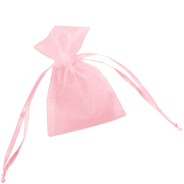 Organza pouch light pink 65x120mm (4)