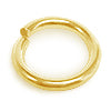 Jump rings gold plated 24k 11mm (10)