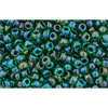 cc249 - Toho beads 11/0 inside colour peridot/emerald lined (10g)