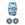 Beads Retail sales Swarovski 5045 rondelle bead denim blue 6mm (6)