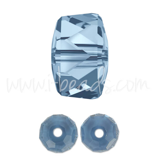 Swarovski 5045 rondelle bead denim blue 6mm (6)