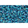 Buy cc274 - Toho beads 11/0 rainbow crystal/green teal lined (10g)
