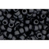 Buy cc49f - Toho beads 8/0 opaque frosted jet (10g)