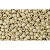 ccpf558f - Toho beads 11/0 matt galvanized aluminum (10g)