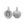 Beads Retail sales Letter charm O antique silver plated 11mm (1)