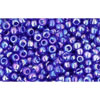 cc87 - Toho beads 11/0 trans rainbow cobalt (10g)