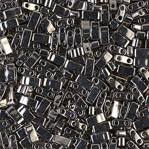 Buy cc190 -Miyuki HALF tila beads Nickel plated 2.5mm (35 beads)