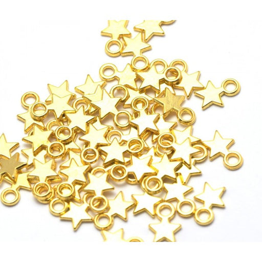 Buy Stars Tibetan Color gold Charm or Pendants, 10x8 mm (x20)