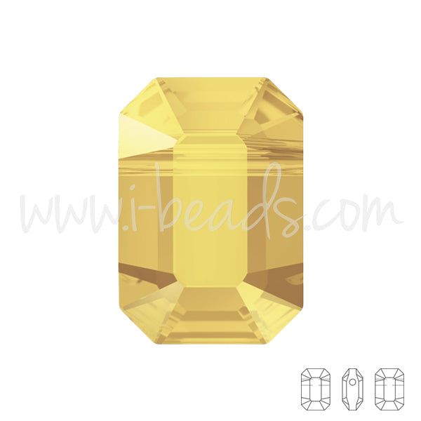 Swarovski 5514 pendulum beads crystal metallic sunshine 8x5.5mm (2)