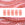 Beads Retail sales 2 holes CzechMates bricks milky pink 3x6mm (50)