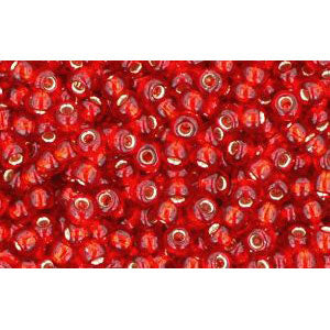 Buy Cc25c - Toho beads 11/0 silver-lined ruby (250g)
