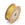 Beads wholesaler Spool of Polyester and Metal Thread - Golden Color 1 mm (13 m)