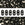 Beads wholesaler 2 holes CzechMates Bar 2x6mm Jet (10g)