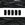 Beads wholesaler 2 holes CzechMates bricks jet 3x6mm (50)