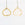 Beads wholesaler Milky white glass with gold setting 15mm (1)