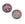 Beads wholesaler Czech pressed glass beads Dragonfly Purple opale and bronze 12mm (2)