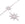 Beads Retail sales Star link connector brass platinum plated with tiny Zirconia Platinum 31x24mm-hole:2mm (1)