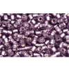 cc39f - Toho beads 11/0 silver-lined frosted light tanzanite (10g)