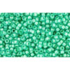 Buy cc954 - Toho beads 15/0 aqua/light jonquil lined (5g)