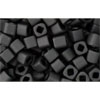 Buy cc49f - Toho cube beads 3mm opaque frosted jet (10g)