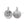 Beads wholesaler Letter charm S antique silver plated 11mm (1)
