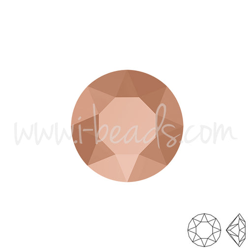 Buy Swarovski 1088 xirius chaton crystal rose gold 6mm-ss29 (6)