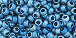 Buy cc511f - Toho beads 8/0 higher metallic frosted mediterranean blue (10g)