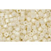 Buy cc122 - toho hexagon beads 2.2mm opaque lustered navajo white (10g)