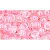cc171d - Toho beads 6/0 trans-rainbow ballerina pink (10g)