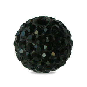 Premium rhinestone beads jet 8mm (1)