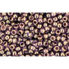 cc325 - Toho beads 11/0 gold lustered light tanzanite (10g)