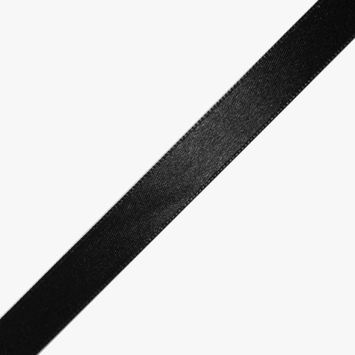 DMC Fillawant satin ribbon 10mm black 003, 1m (1)