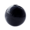 Buy 5818 Swarovski half drilled crystal mystic black pearl 8mm (4)