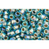 Buy cc995 - Toho beads 8/0 gold lined rainbow aqua (10g)
