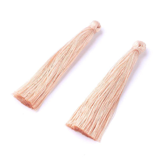 Buy Nylon Tassel Pendants, rose, 67mm x 6mm (1)