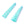 Beads wholesaler Nylon Tassel Pendants, Blue CYAN, 67mm x 6mm (1)