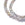 Beads Retail sales Sapphir light and pink flat round facetted beads 4mm hole: 0.6mm (20)