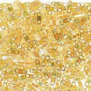 Buy Cc251 - Miyuki QUARTER tila beads Transparent Light TOPAZE AB 1.2mm (50 beads)