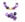 Beads wholesaler Nuggets beads, Natural Amethyst 7-8mm hole 1mm(10)