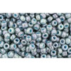 cc1208 - Toho beads 11/0 opaque turquoise/luster transparent blue (10g)
