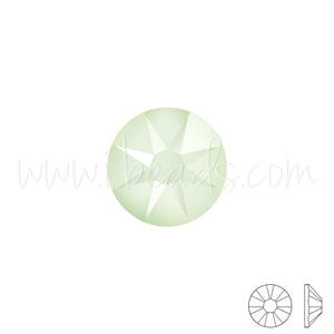 Swarovski 2088 flat back rhinestones crystal powder green ss12-3.1mm (80)